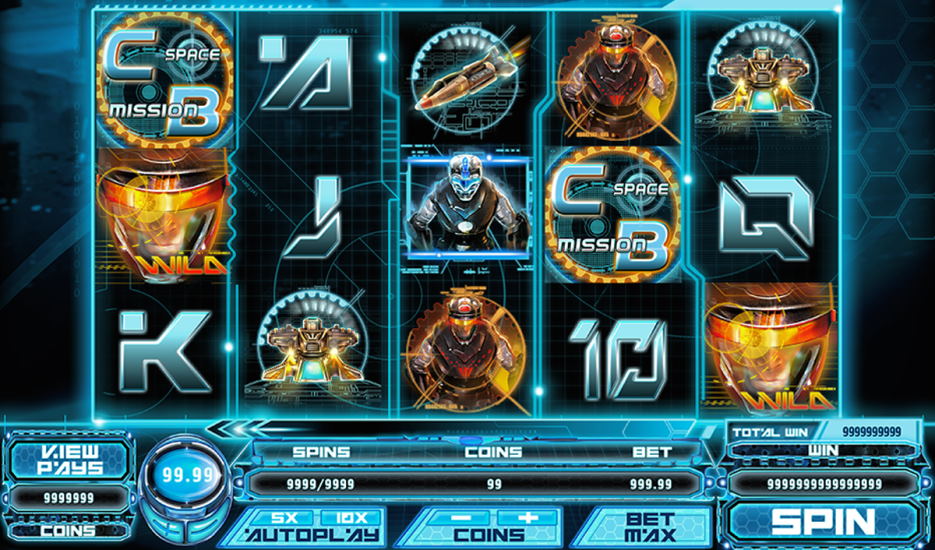 sci-fi space-themed slot games