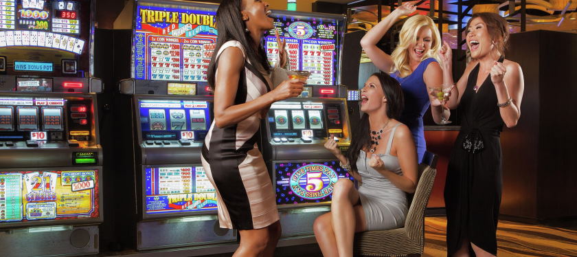 female slot machine